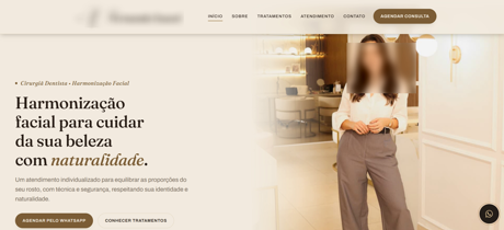 Site institucional para clínica odontológica